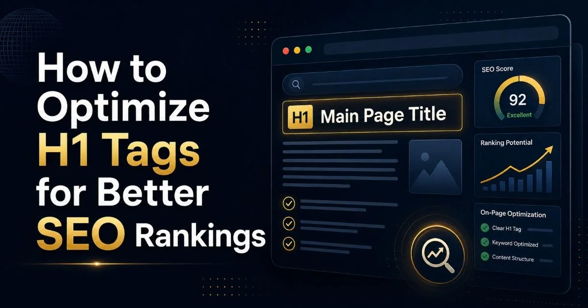 How to Optimize H1 Tags for Better SEO Rankings