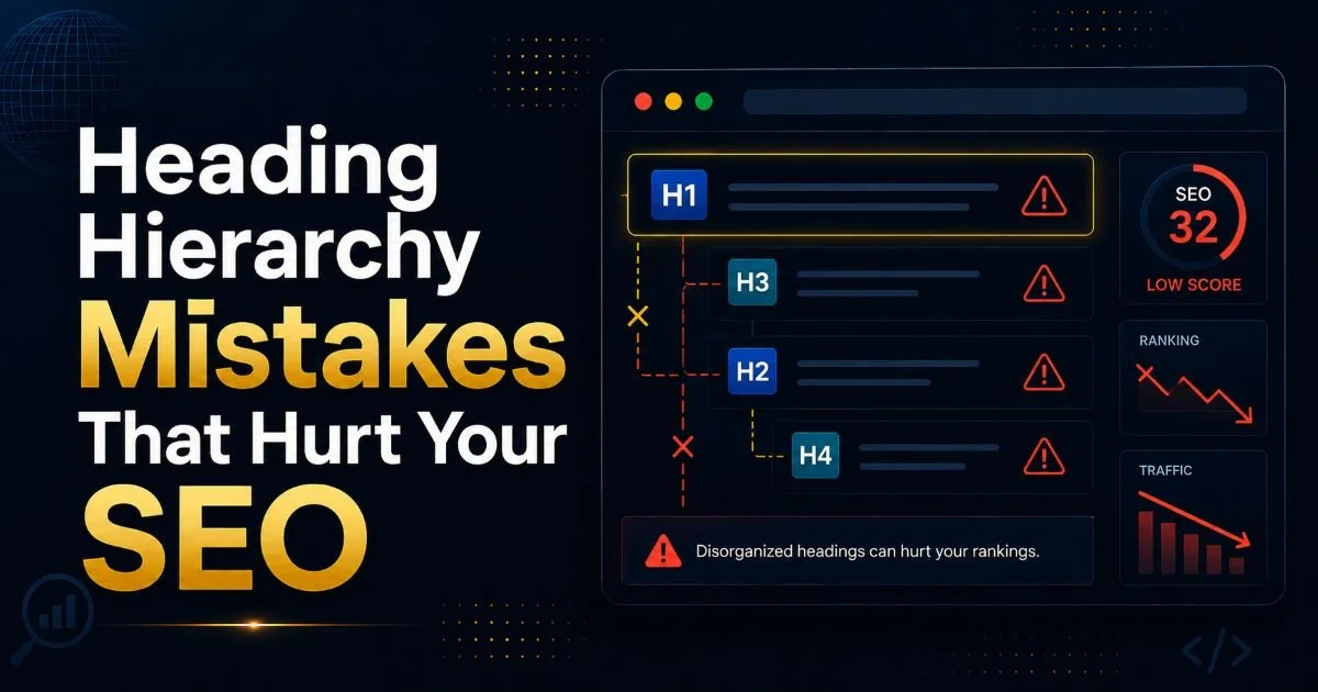 Heading Hierarchy Mistakes That Hurt Your SEO
